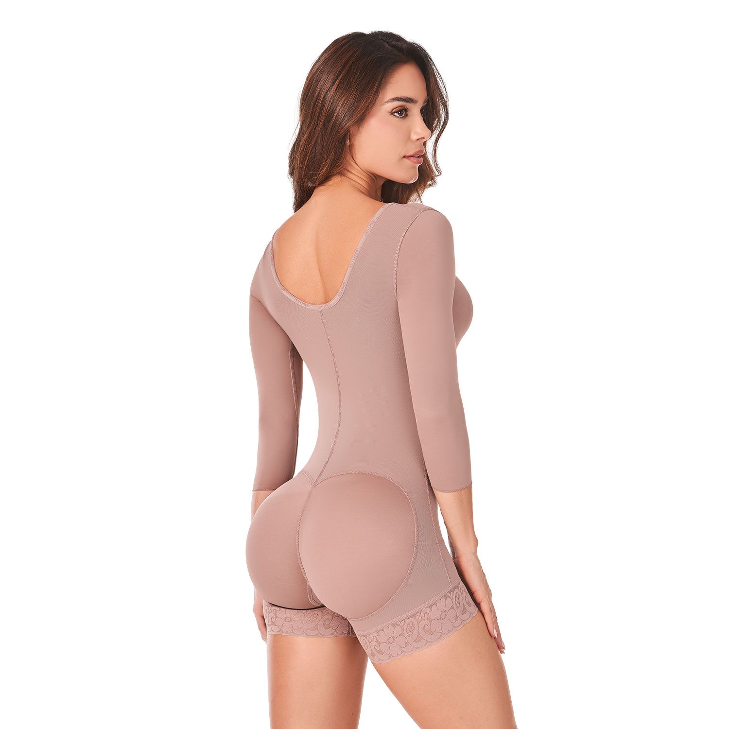 Faja Colombiana Tipo Short Manga Comfort Clara 5012 - Imagen 2